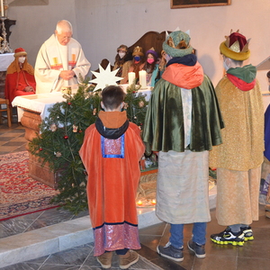 Sternsingergottesdienst: Dank an Toni