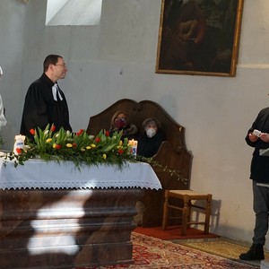 Ökumenischer Gottesdienst mit Pfarrer Johannes Erlbruch und Prof. Helmut Schlacher