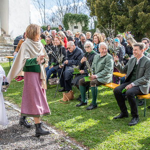 Palmsonntag 2024 auf dem Kirchberg in Deutschfeistritz