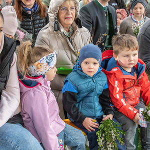 Palmsonntag 2024 auf dem Kirchberg in Deutschfeistritz